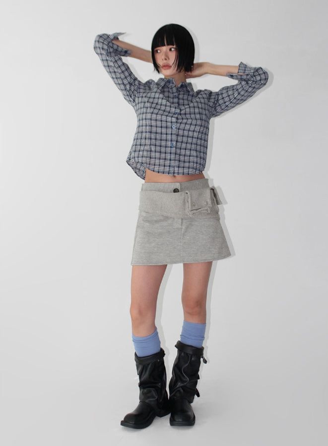 LUPIN CHECK SLIM SHIRT