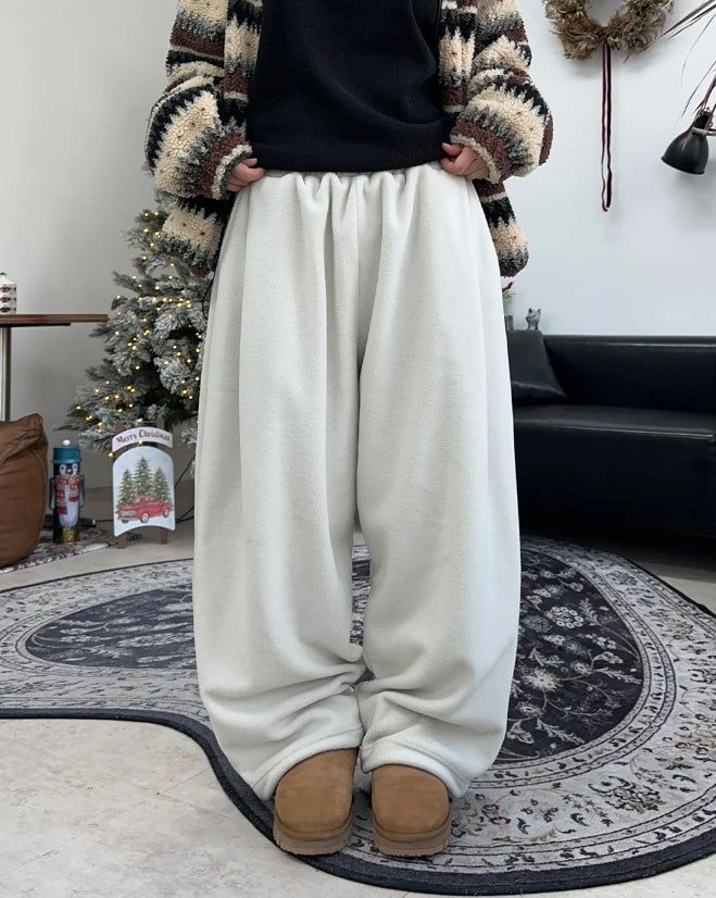 SATIIIZ（サティーズ）の「Lupe Fleece Wide Pants（Pants）」