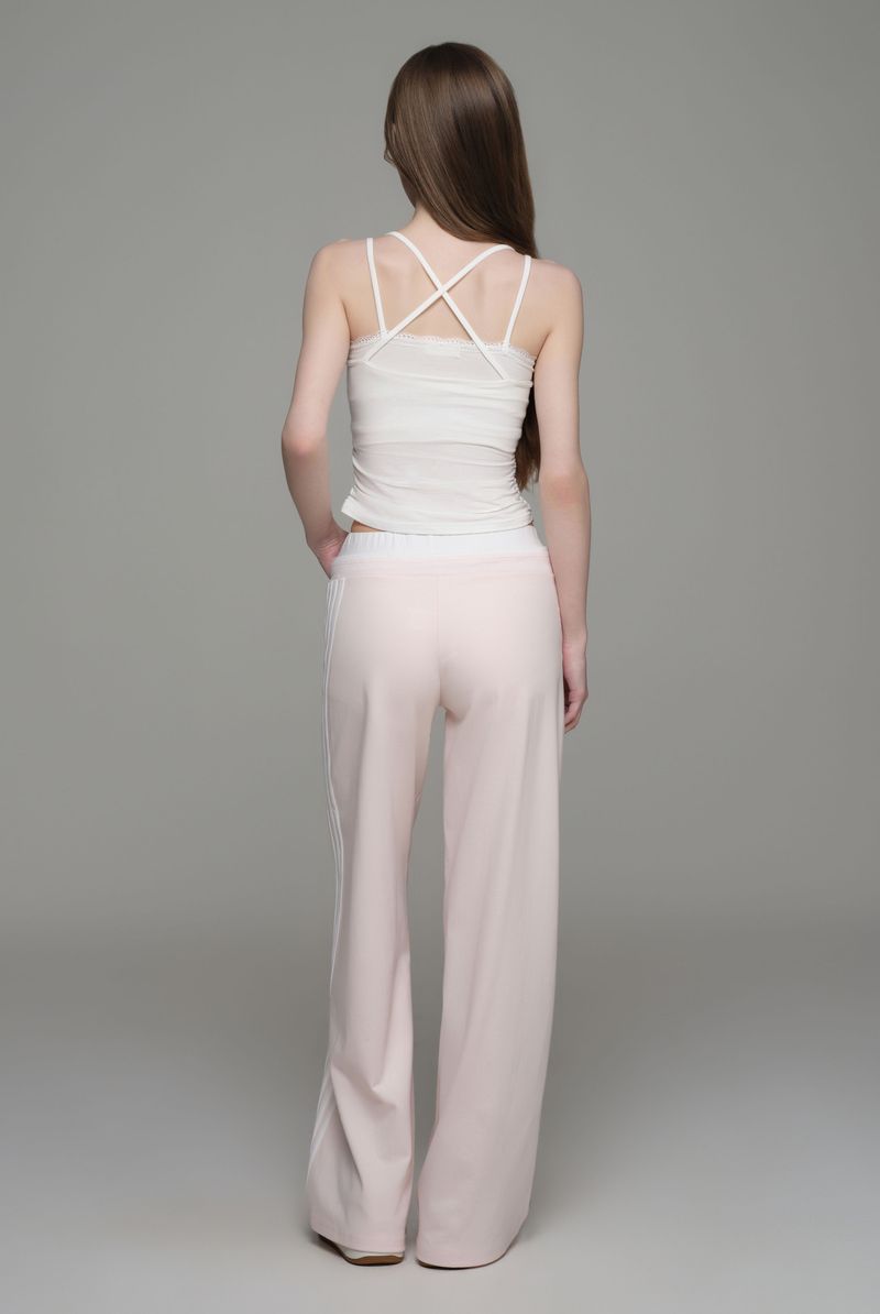 Strawberry milk sleeveless top, White