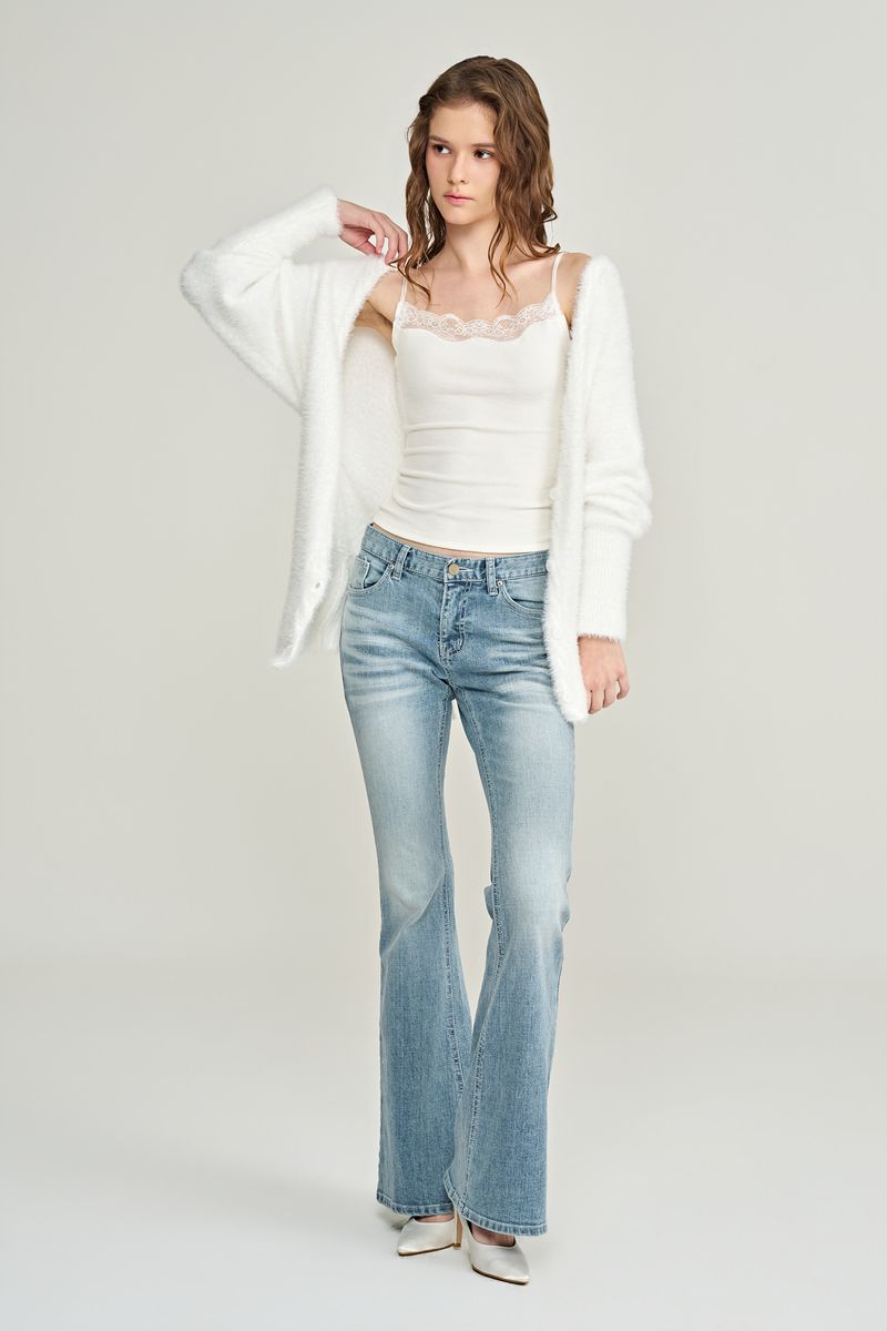 Stella bootcut jeans, Cloud Blue