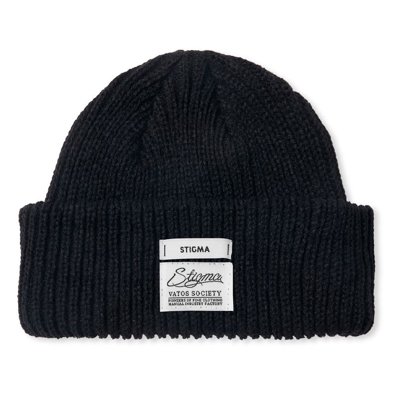 ML BEANIE BLACK / KHAKI / RED