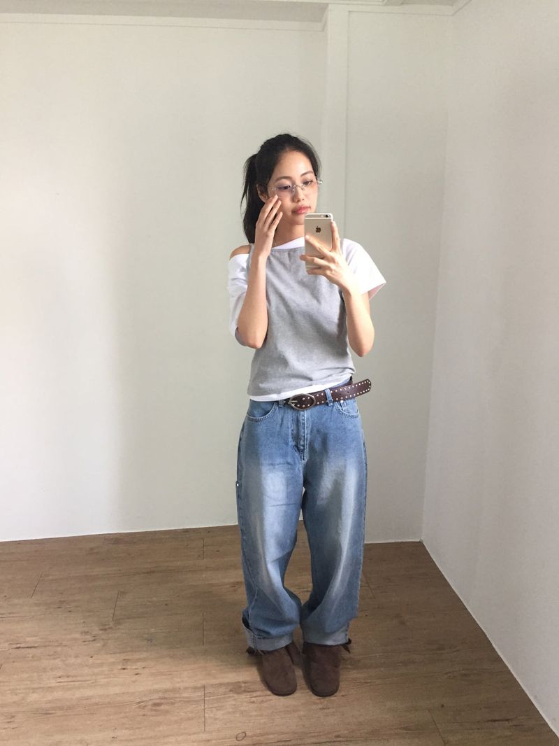Sea Pocket Straight Denim (1color)