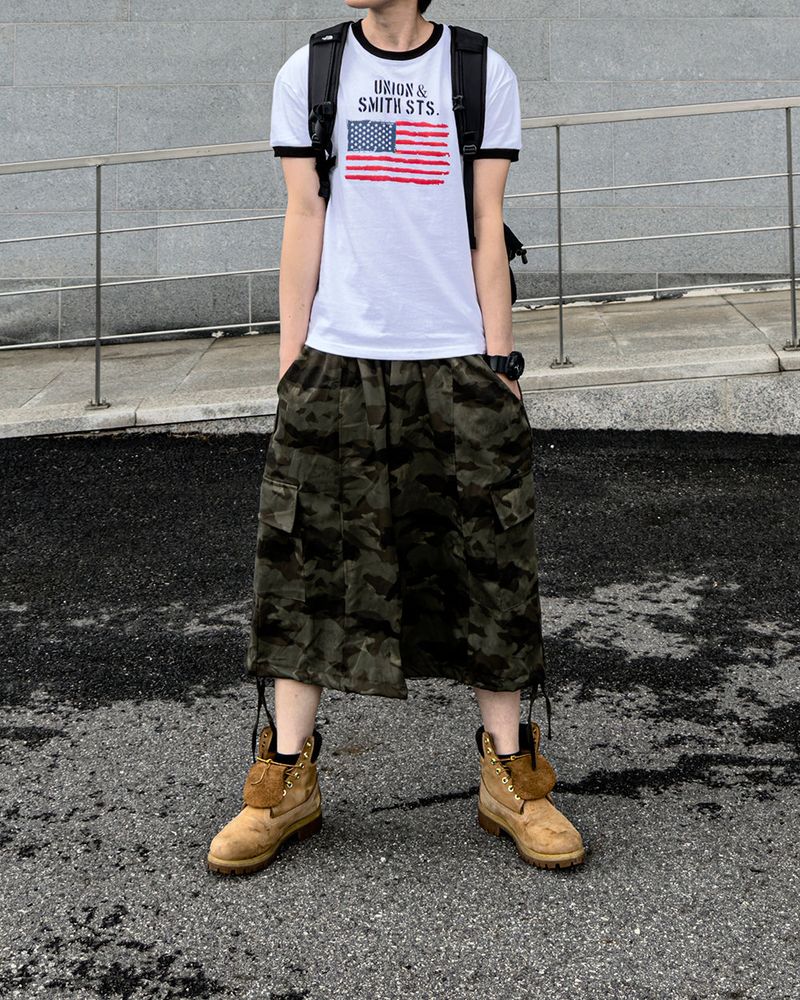 Jeb Military Camo Bermuda Pants