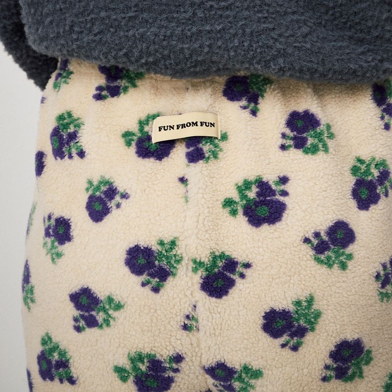 BANDING JOGGER PANTS, FLORAL
