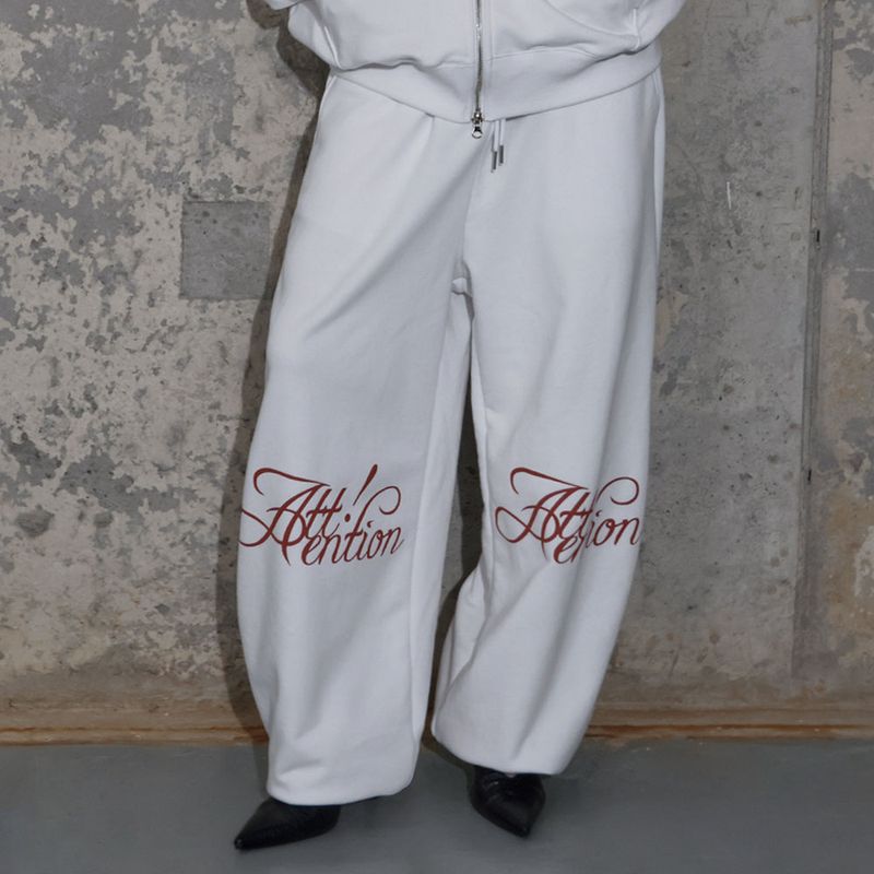 FANCY CLUB（ファンシークラブ）の「ATTENTION SWEATPANTS (WHITE) F25ZD973（Pants）」