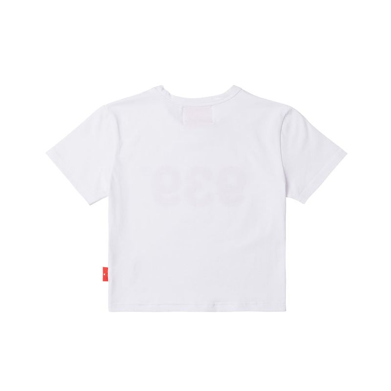 939 LOGO CROP TOP (WHITE)