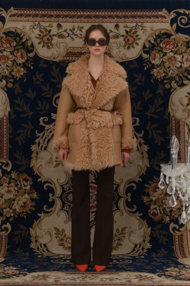 ROMANCHIC(ロマンシック)の「Reversible shearling coat(Jackets/Outerwear)」