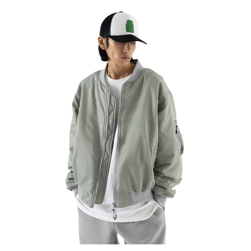 OVERSIZED MA-1 JACKET MFZPD001-GY