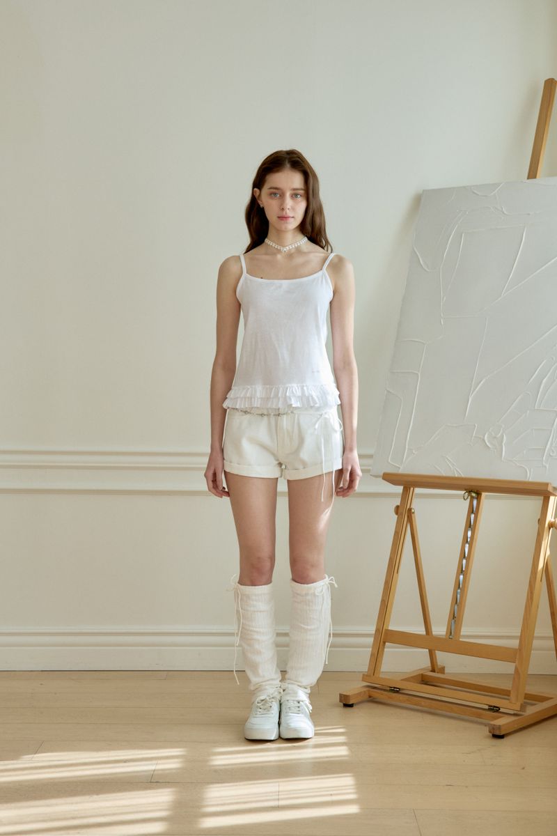 BLOOM DENIM SHORTS