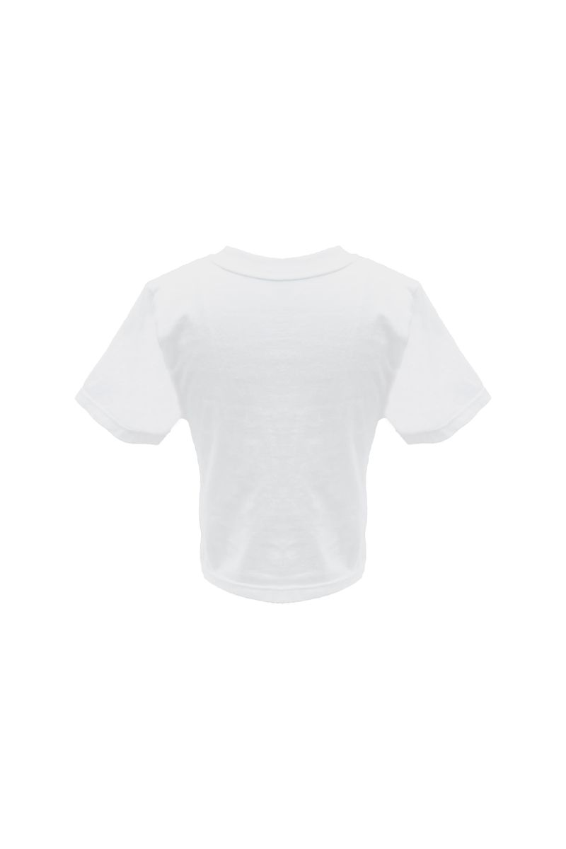 RABBIT CAT CROP T-SHIRT