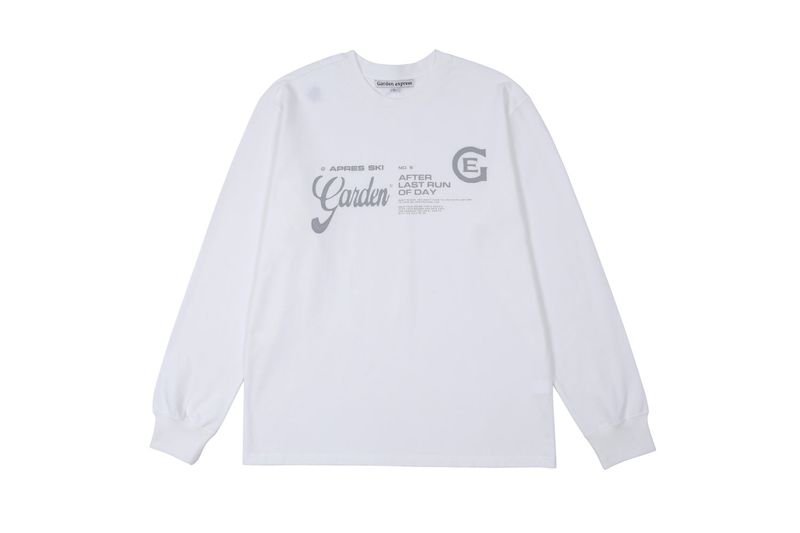 GRAPHIC PRINTING LONG SLEEVE (white)