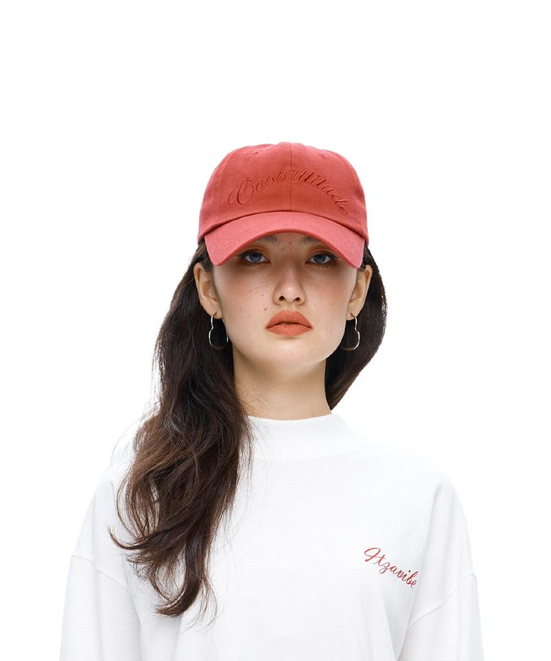 ITZAVIBE（イッザバイブ）の「[IHA002-11] COOL ATTITUDE BALLCAP BURGUNDY（Hats）」