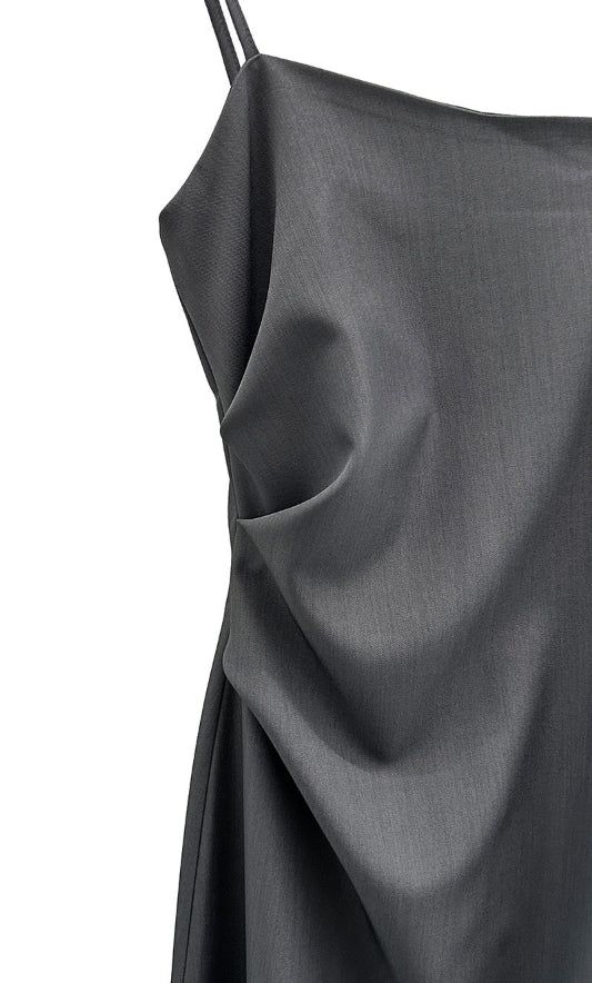 Dupe Pintuck Drape One Piece