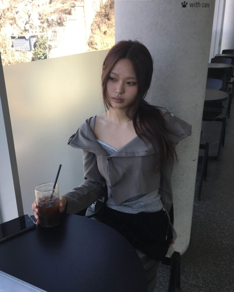 Shirring layered skirt
