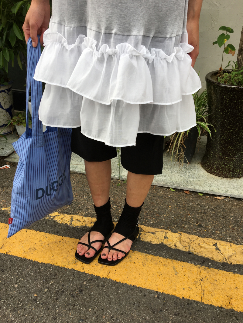 frilly pop dress (2color)
