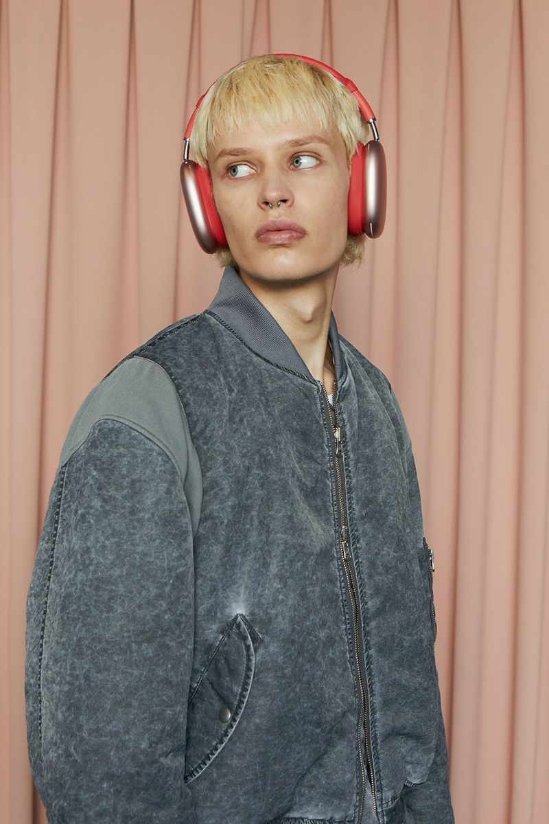 PIGMENT MA-1 JUMPER / CHARCOAL