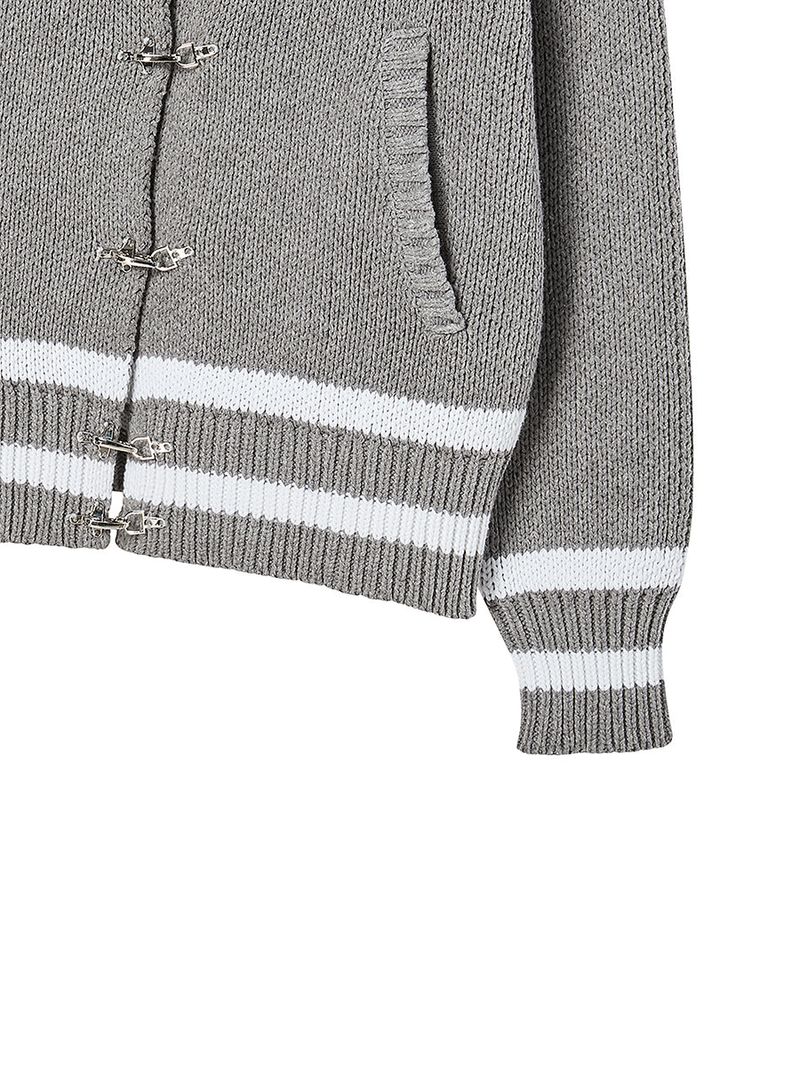 LATCH COWICHAN CARDIGAN (GREY)