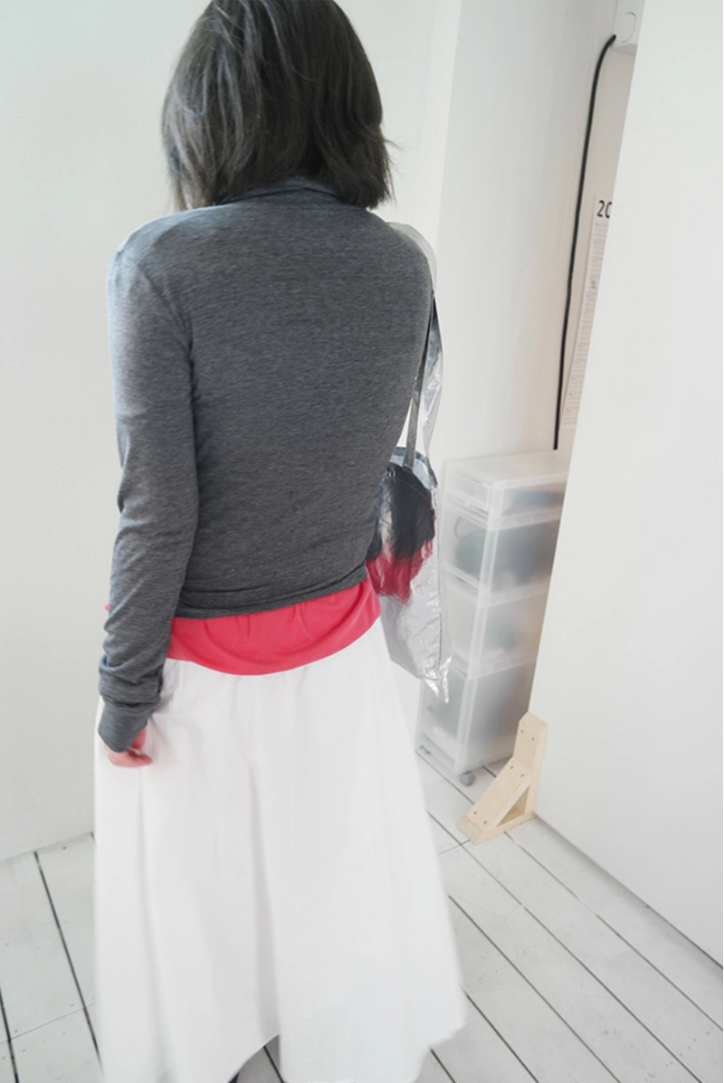 row frill skirt (2c)