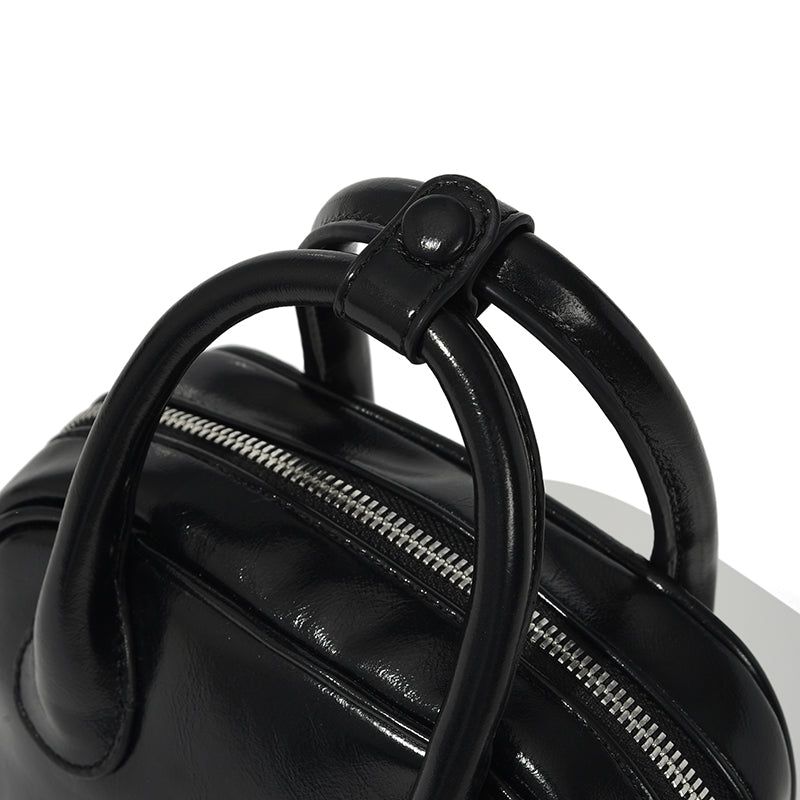 POCKET SIGNATURE MINI BAG [BLACK]