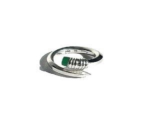 Frica Jewelry(フリカ ジュエリー)の「Linning Ring Silver green Onyx(Accessories)」