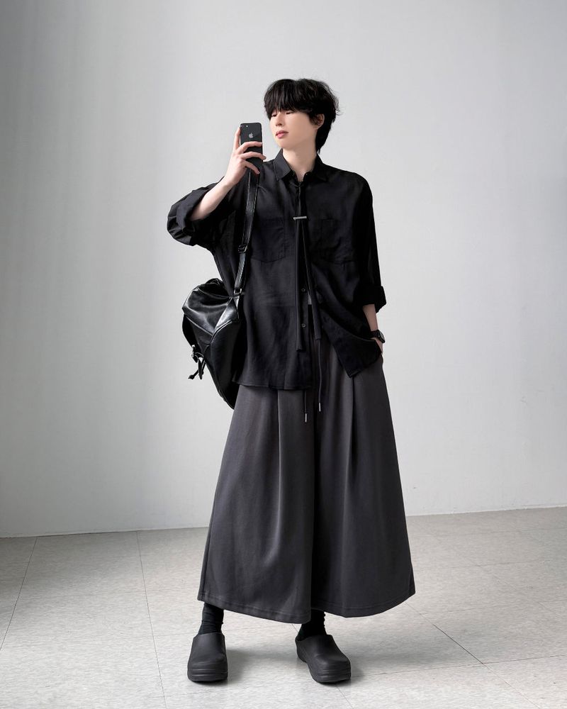 Asai Crop Wide Pants