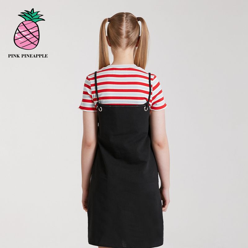 PINK PINEAPPLE（ピンクパイナップル）の「PAINTER APRON DRESS（Dresses）」