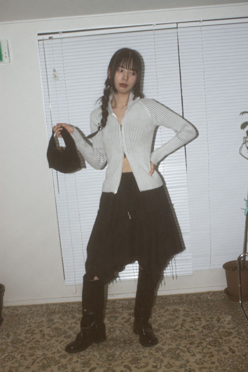 shirring boots cut boots