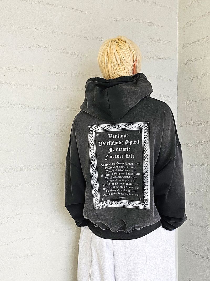 VENTIQUE（ベンティーク）の「VENTIQUE Washing Sprit hoodie 1colors（Tops）」