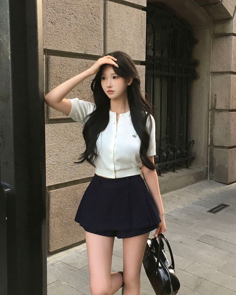 BEIDELLI（ベイデリー）の「[MADE] Paris, pendant, short-sleeved cardigan（Tops）」