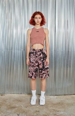side hole sleeveless_pink