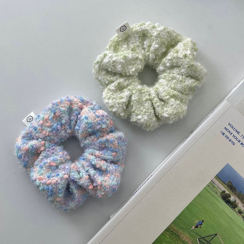 munggle market(ムングルマーケット)の「COTTON CANDY SCRUNCHIE (2 color)(Hair Accessories)」