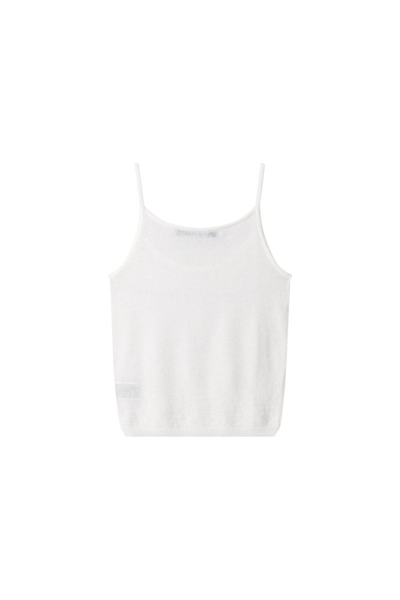 SUMMER SLEEVELESS (WHITE)