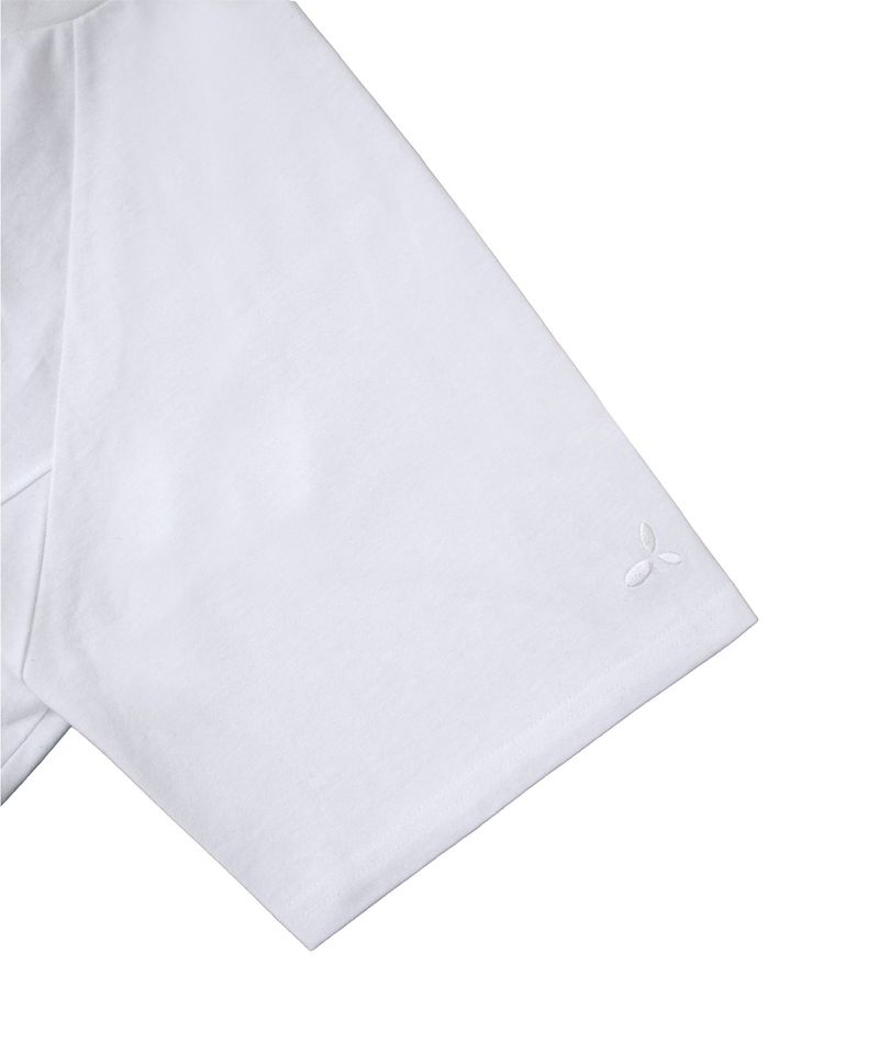 Side Panel Raglan Tee White