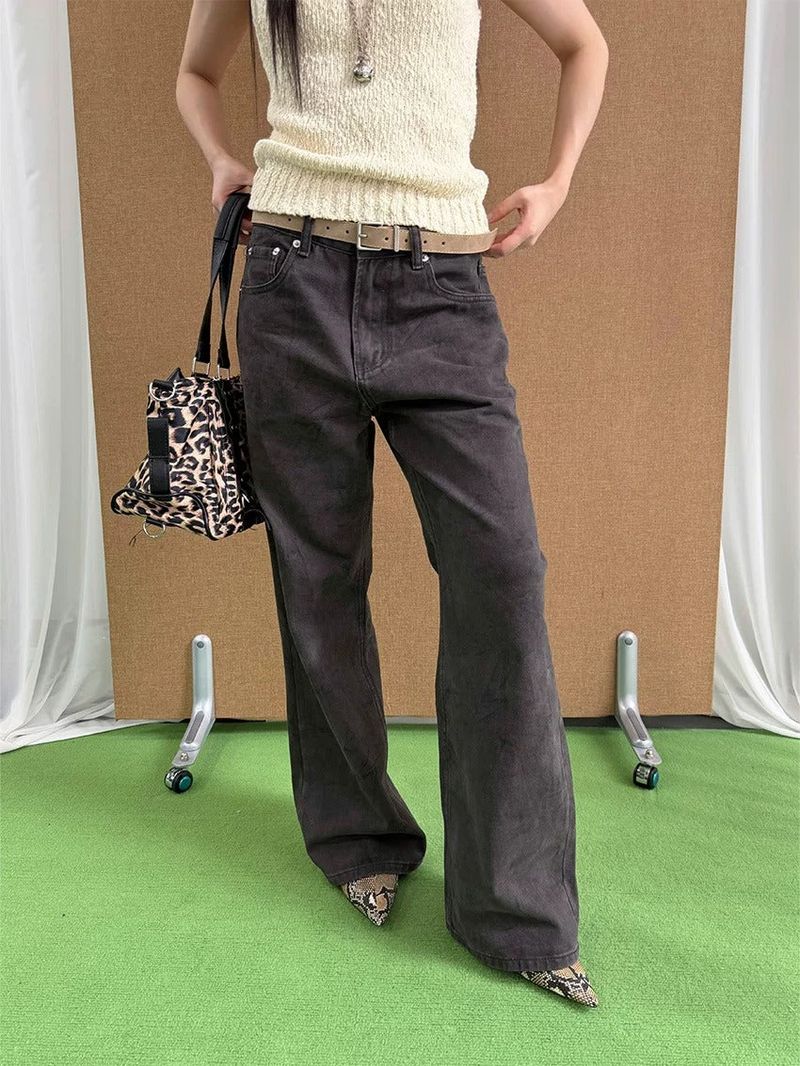 dereborujo（ドレボルゾー）の「Straight Leg Loose-Fit Wide Pants（Pants）」
