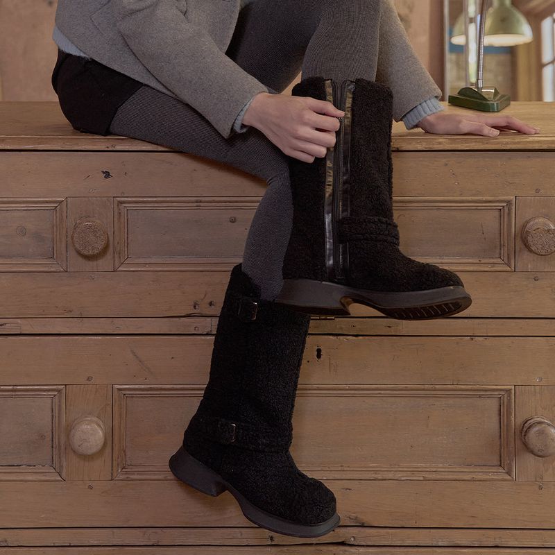 Coco Fur Boots(2Colors)_B5757