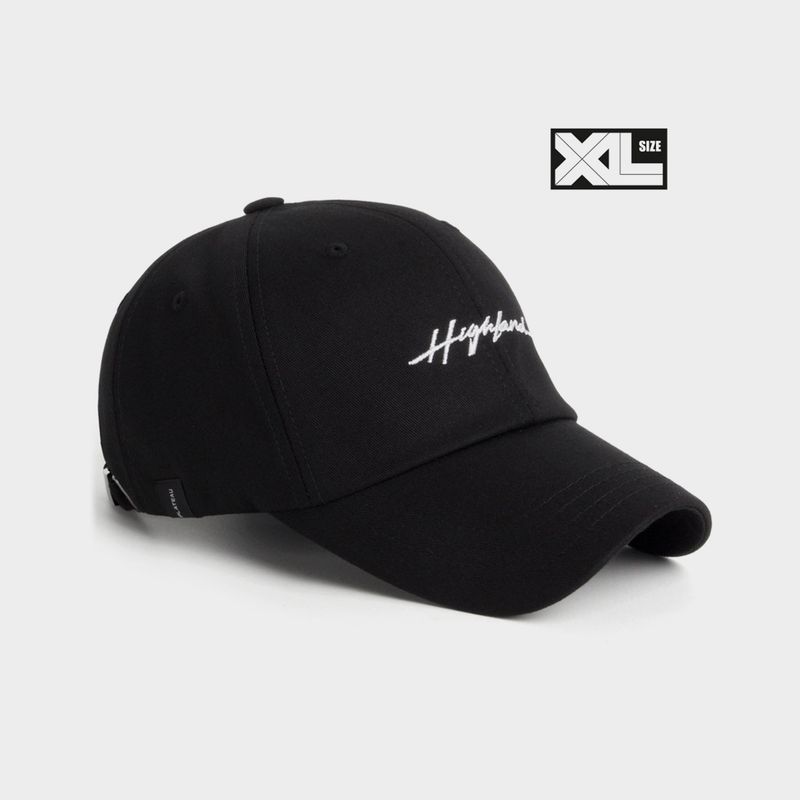 PLATEAU（プラトー）の「ビッグサイズ XL HIGHLAND キャップ ブラック（帽子）」