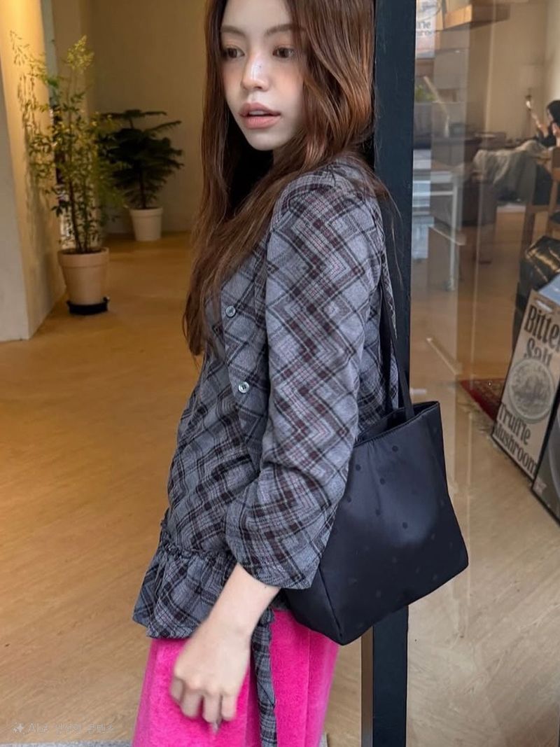 sloppipie（スロッピパイ）の「【MADE】SOFT TOT DOT BAG [BLACK]（Bags）」