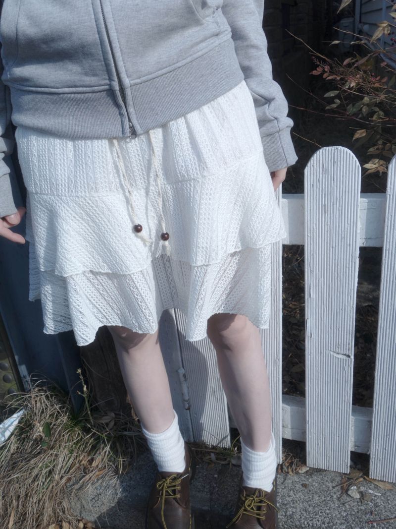 ZELENA（ゼレナ）の「mellow tiered skirt（Skirts）」