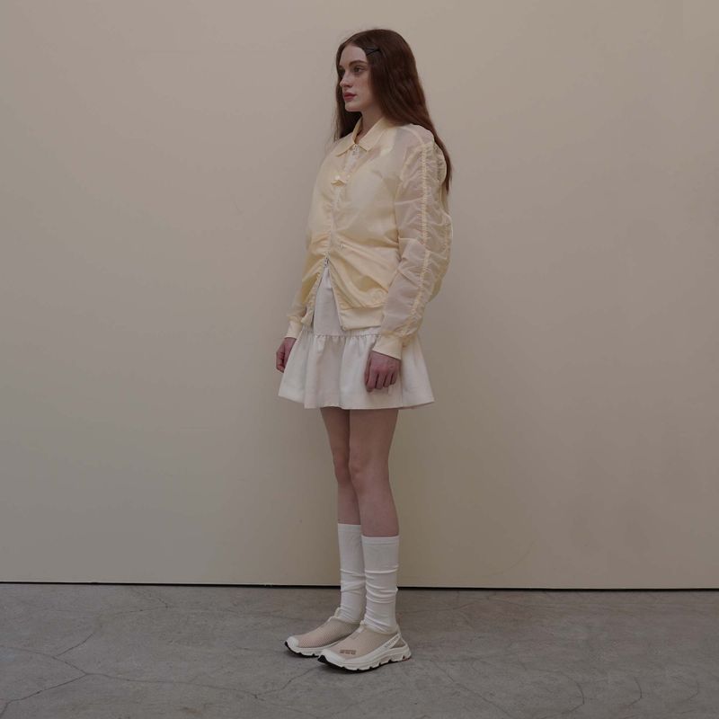 Lime Nylon Shrring Jacket
