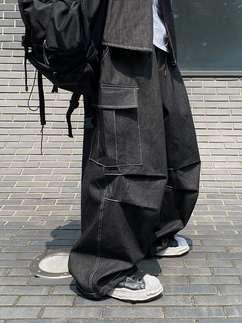SSROOM(エスエスルーム)の「Old Stitch Balloon Two-Tuck Pants (2color)(Pants)」