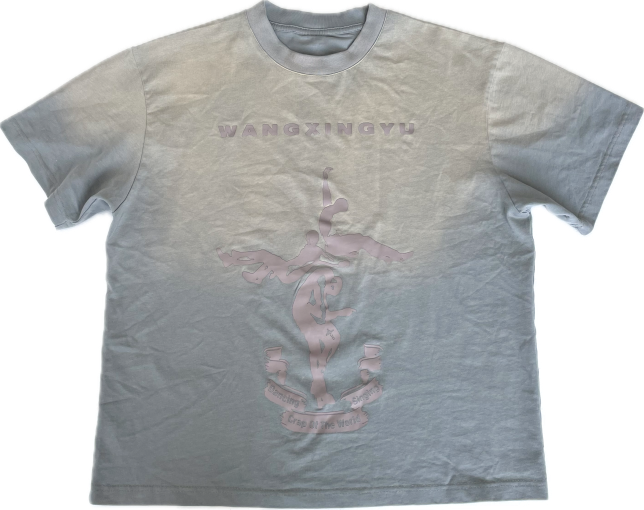 WANGXINGYU(ワンシンユー)の「TOTEM PRINT VINTAGE WASHED TEE(Tops)」