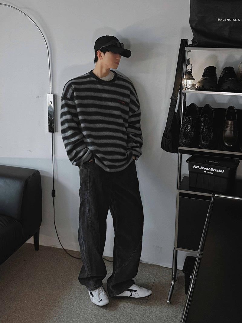 [Premium] Corduroy 3D Dyeing Pants (2color)
