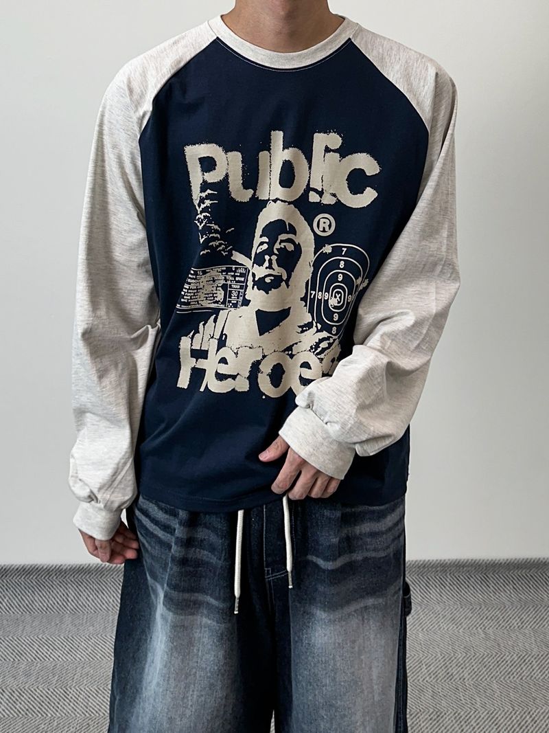 Smoke Raglan Long sleeve
