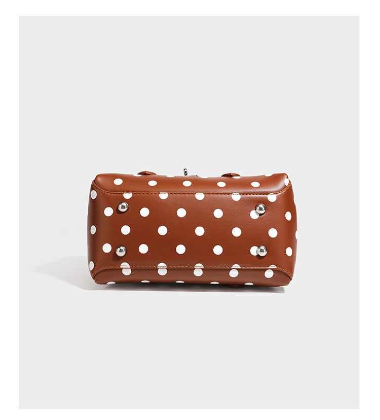 Star Keyring Polka Dot Pillow Handbag