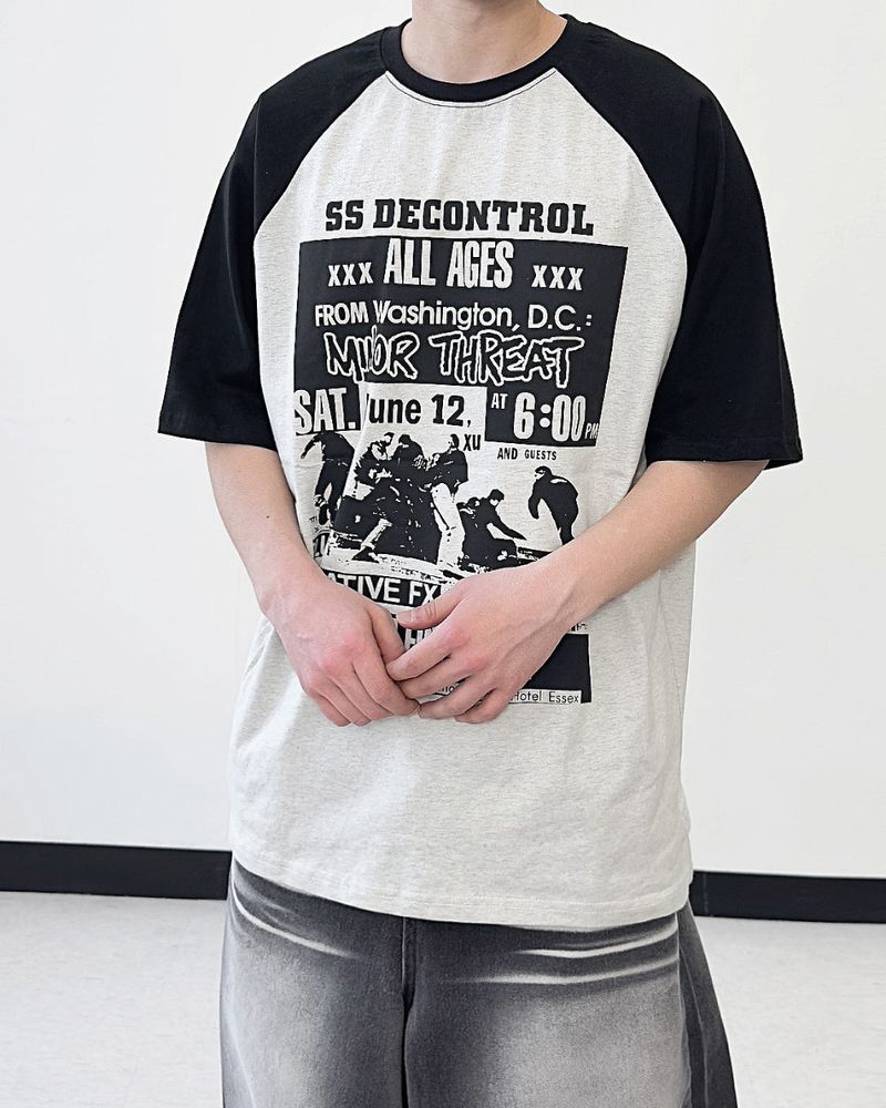 Control Raglan T-Shirts 3C