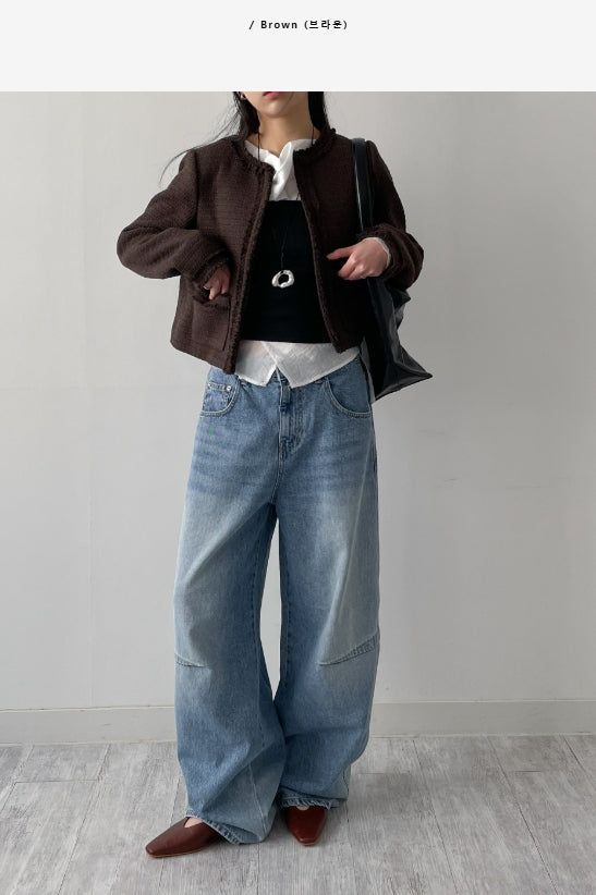 Sunday Fringe Tweed Jacket