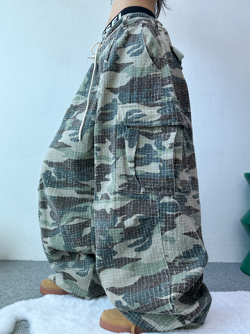 CCORTTI（コルッティ）の「ユニークミリタリーカーゴコットンパンツ💚🖤🤎（パンツ）」
