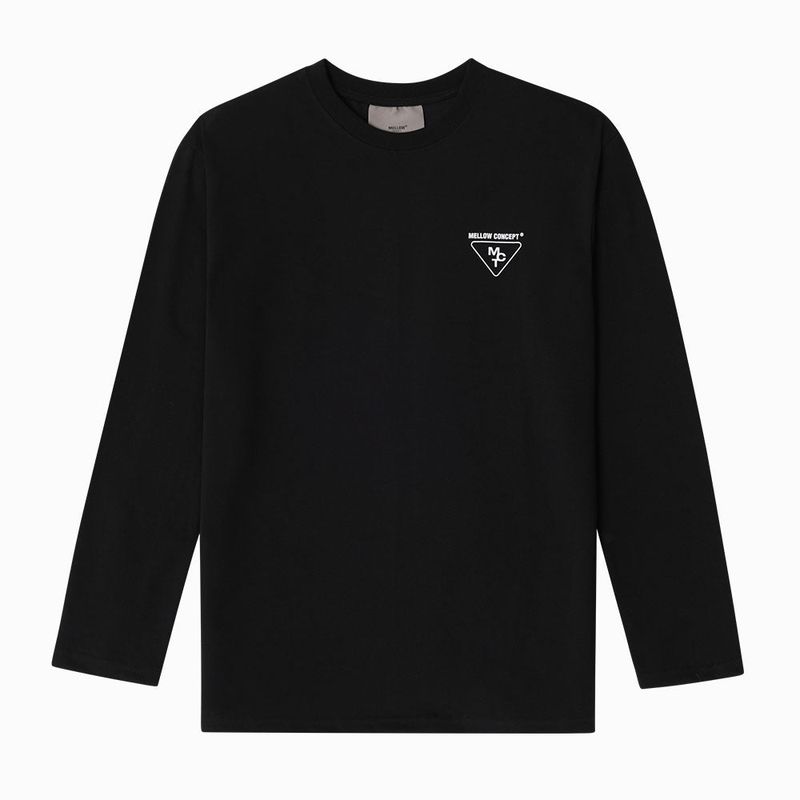mellowconcept（メロウコンセプト）の「MCT M01 Black concept Basic longsleeve（Tops）」