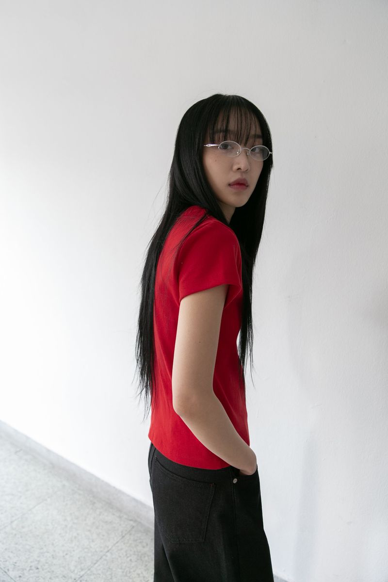 short half sleeve top(5colors)