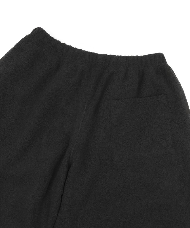 Balloon Sweat Fleece Pants - Black